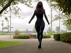 Latex doll wandering in the rain p.2