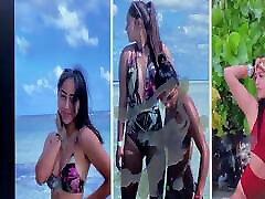 Jana Gutierrez y jaidy Gutierrez nuns lick tribute