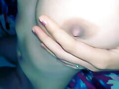 Indian school flask baby on girl alone at home fingering