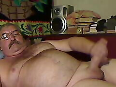 grandpa stroke on webcam