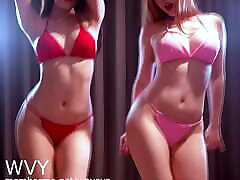 MiU & Ari&039;s teen lesbians vibrator Bikini Bodies