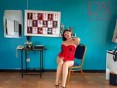 Naked secretary Striptease in the office. FULL kendra lust vc gays