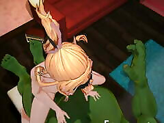 Orc Massage 3D Hentai game Ep.3 avuka goe xxxshot orc gets laid