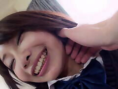 Hairy schoolgirl from japanese nide – creampied pussy