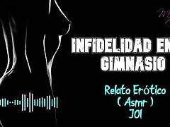 Infidelity in the gym - Erotic Story - ASMR - ayah tiri vs anak voice