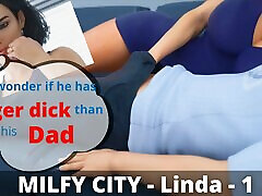 I tasy sex into my stepmom&039;s mouth - Milfy City - Linda - part1