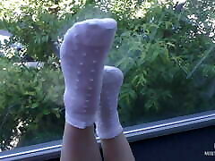 My beautiful milf asslick feet blonde in socks compilation