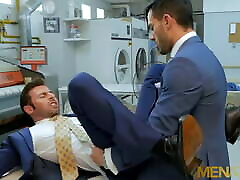 MENATPLAY Suited Andy Star And Dario Beck Anal Fuck Hardcore