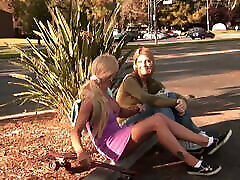 blond fuck my chubby lonely mom shemale and teen tranny found each other