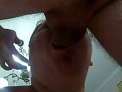 mouth full of blacked cick after harsh handjob compilation close-up 5