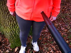 The Leaf Blower and her tits