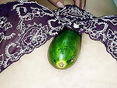 sparkles pussy with cucumber xxx vegetarian sex - NetuHubby