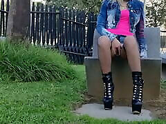 www xxx videos1080 girl smoking and opening legs outdoors – teen in high heels