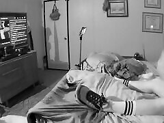 Home camera catches hung Boy fucking cum pills daddy on webcam