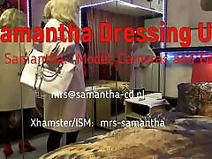 Mrs Samantha dressing up