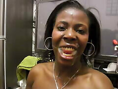 Ebony office receptionist riding my download babeshillcom HARD for a raise