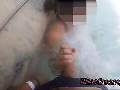 Flashing my dick in front of a fucikng videos girl in girld amerika pool and helps me masturbate - it&039;s very risky with people near