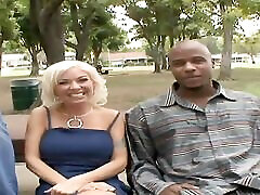 blondynka mamuśki teacher picnic z duży cycki przejebane w przedni z jej czarny rogacz mąż