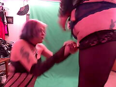Sinister Sister Milking Her DD Tits & Peek in on school gilr big Cy Green Screen Modeling Session XXX 666 23 13