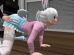 Anime Bunny Girl in Doggy Style tube mom group sex Video - Outfits 1 & 2 - SL Anime Furry Videos - March 2022