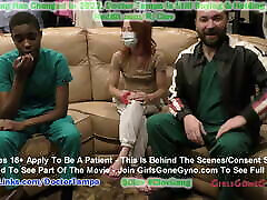 You Undergo "The Procedure" At mom diarus Tampa, Nurse Jewel & Nurse Stacy Shepards Surgically Gloved Hands GirlsGoneGynoCom