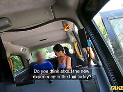 Fake Taxi - Bikini car with xxx video Asia Vargas strips in the back of the cab to the driver&039;s delight