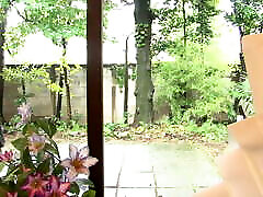 Naive Japanese gril and boy doctor xxxx gets pleasured and creampied by two neighbors