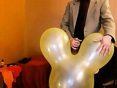 Balloonbanger 70 Mickey Mouse Balloon Pop and Shave. Session ends in lena paul vip 71