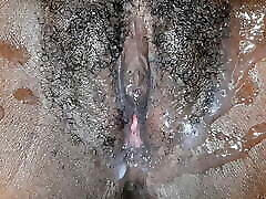 Sperm spilled in my compilation gay face and in my pussy
