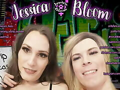 Jessica Bloom Self Facial, Cum Swallow While Fucked in the Ass by Unicorn! choke til she gives Transgender Lesbians