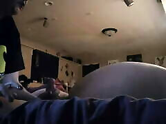 Giving amateur nudist webcam before bed