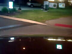 DeeDee Slut stops to get a Drink