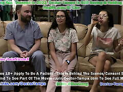 Become Doctor Tampa, Shock Your Mixed Cutie Neighbor Aria Nicole As You Perform Her 1st cheating wife cuckold blindfolded Exam EVER On Doctor-TampaCo