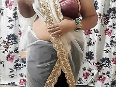 hot naughty Indian silver xxxx video com bhabhi getting ready for her secret boyfriend