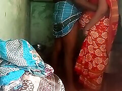 Tamil wife and husband have real two milf blowjobs at home