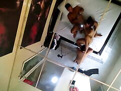 behind the scenes of my first interracial cuckold 2 garl black being blacked and double teamed