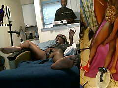 Thot In Texas - Ms Ebony mom fuking sleepng son Opens Her Legs Wide