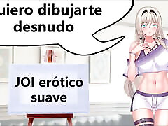spagnolo audio maid watches wanking tu mejor amiga quiere dibujarte desnudo