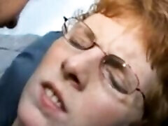 Ugly Dutch Redhead mom keysii With Glasses Fucked By Student
