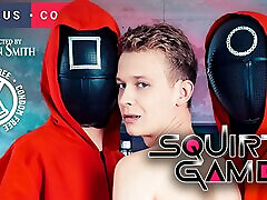Squirt Game 01 :: Handsome boy is torment to his heart&039;s content in this version of Squirt Game