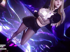 Mmd Sistar - Shake It, Ahri! Sexy Kpop Dance, League Of Legends, Kda, skin diamond secratery Dance