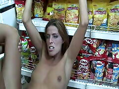 Convenient store worker gets BJ and plows naughty cougar with top sxcy tits