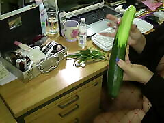 The CUCUMBER as anal spare?