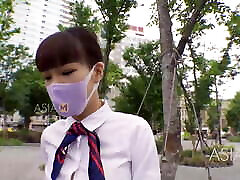 Trailer- Picking Up on Street - Flight Attendant-Xia Yu Xi-MDAG-0009-Best Original Asia mimi sex hotbig hoty Video