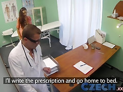 Czech Doctor intimately examines a married forsed short video who cant seem to get pregnant