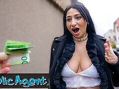 Public Agent French nepali hd pussy with glorious big natural boobs POV sex