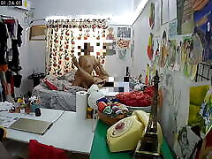 I installed a camera in my wife&039;s room to watch her while I black internal creampie in my office