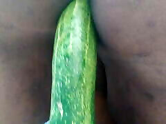 Spying My Horny While Sex with Cucumber