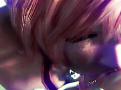 Final Fantasy - Serah Farron Sloppy Blowjob Deepthroat & Cum Sound