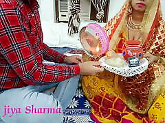 Karwa chauth special 2022 indian xxx desi husband fuck her wife hindi audio with hairy milfh talk